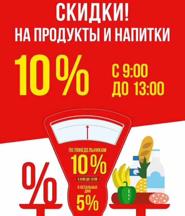 Какие скидки предоставляет Пятерочка пенсионерам